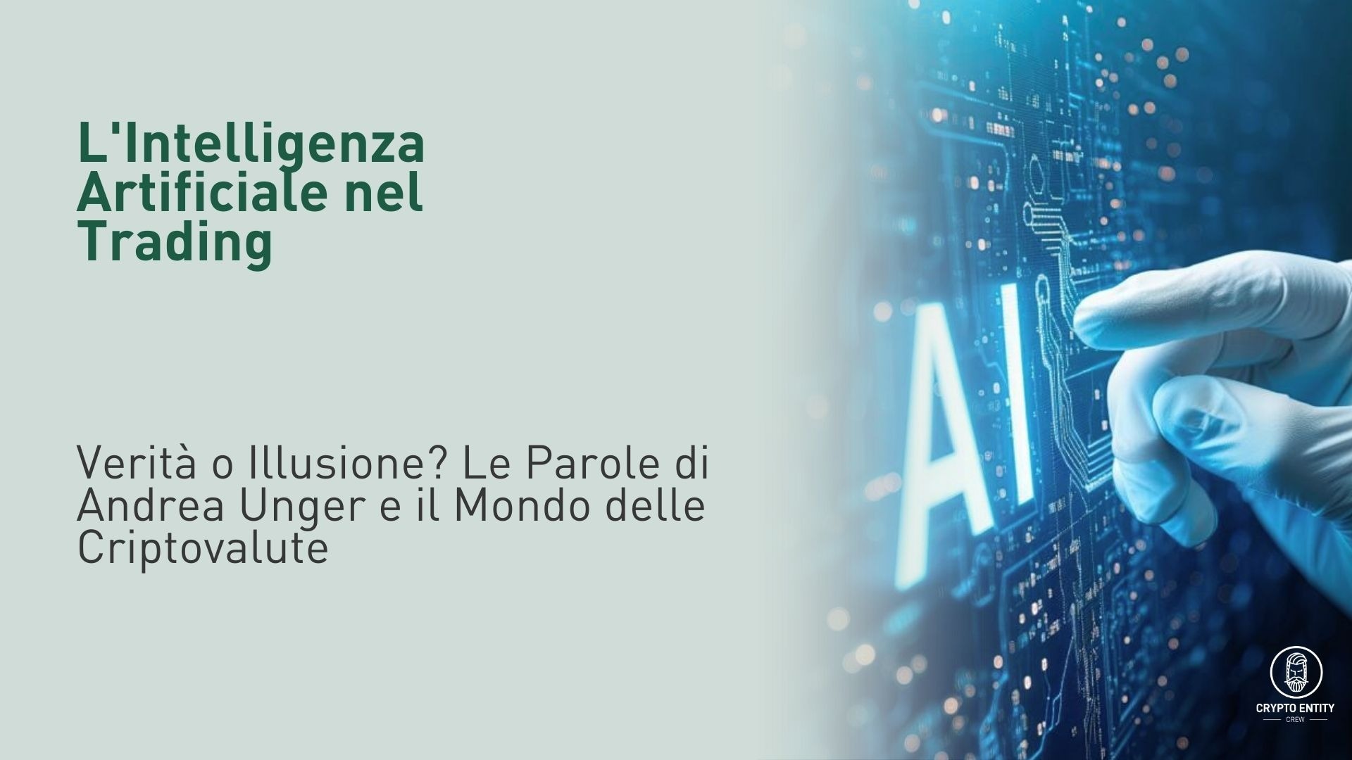 intelligenza artificiale nel trading