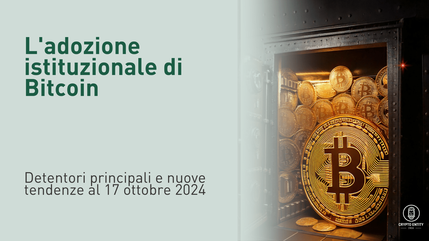 adozione istituzionale bitcoin