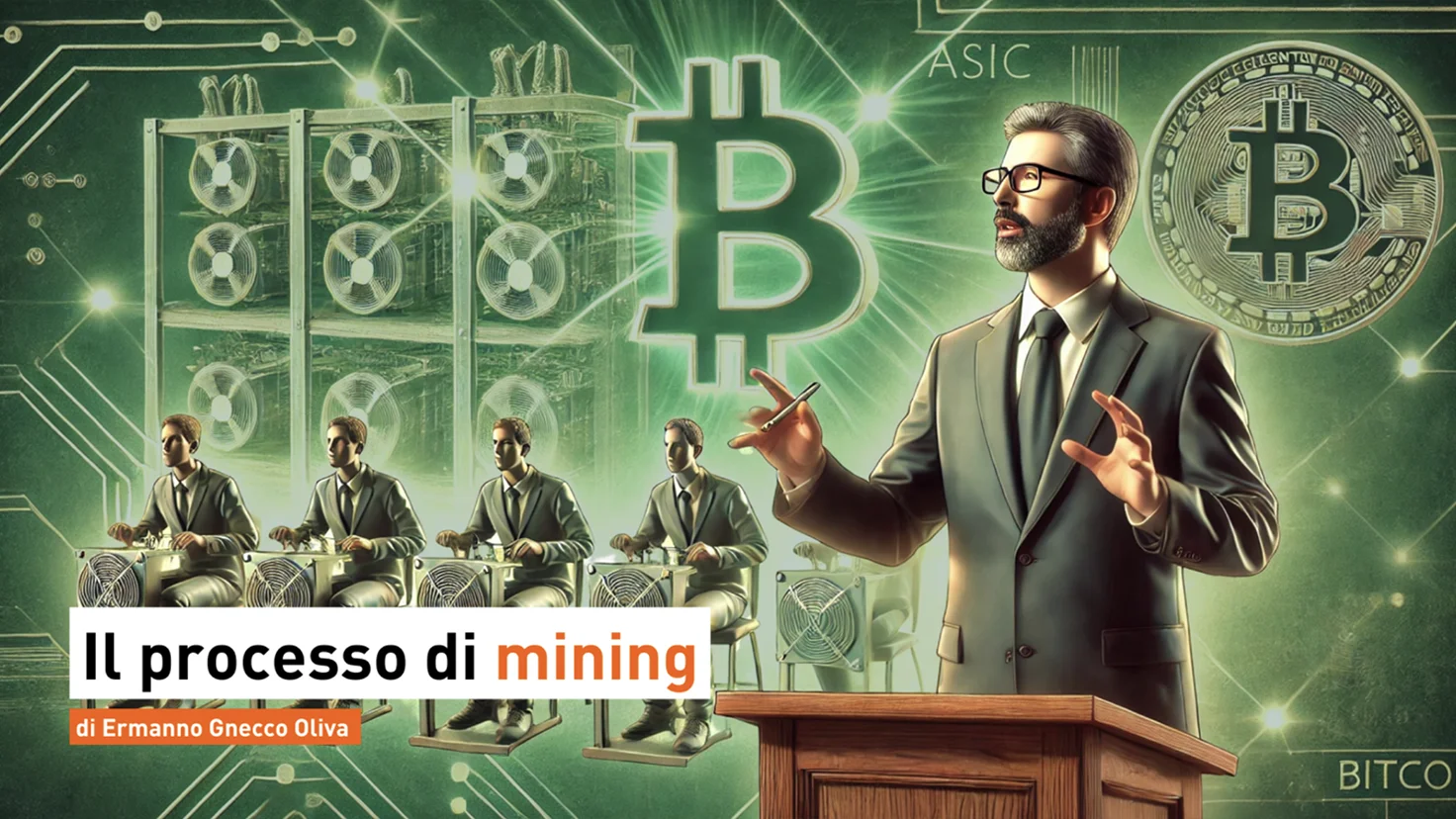 processo mining bitcoin blockchain